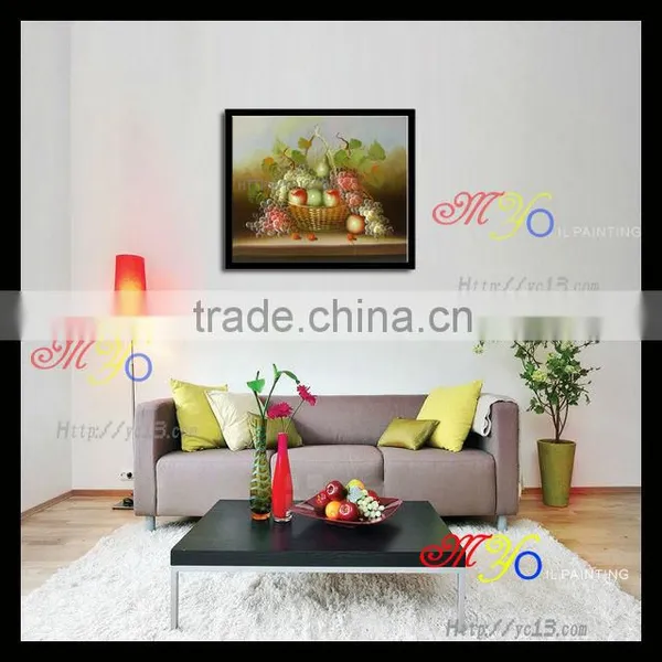 New Artwork Impressionist Handmade Fruit Oil Painting on Canvas Home Decor photo-6