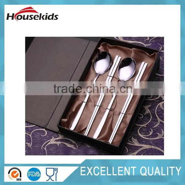 Stainless Steel Kitchen Utensil Set Spoon and Chopsticks photo-6