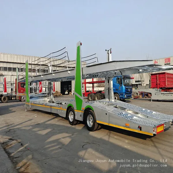 Export Semi-trailer Export Russian Semi-trailer European Trailer Galvanized Semi-trailer photo-5