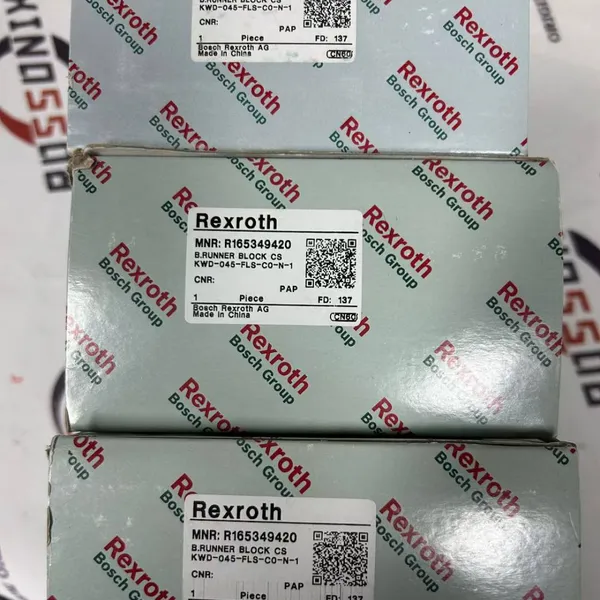 REXROTH R165349420 Ball Runner Block Carbon Steel KWD-045-FLS-C0-N-1