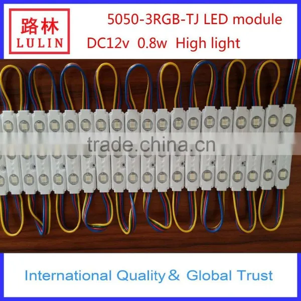 Factory Outlet 5050-3RGB-TJ LED Module DC12v 0.8w High Light photo-4