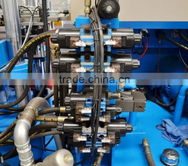 Double Axles Automatic Plate Vulcanizing Molding Machine Rubber Machine photo-6