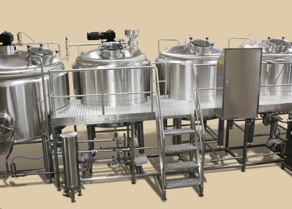 Equipment Needed for Homebrewed Beer • 100L American-Style Three-Vessel System • Craft Beer Bar Equipment Manufacturer photo-5