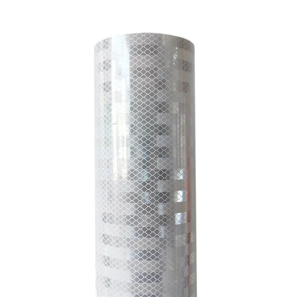 Printable Seamless Reflective Film for Road Sign PVC Crystal Grid Reflective Sheeting photo-2