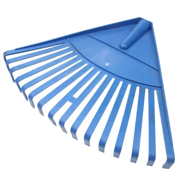 Wholesale Plastic Leaf Rake With Long Handle for Lawn Garden Farm and Household Cleaning photo-3