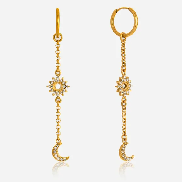 Exaggerated Hip Hop Style Drop Oil Flower Stud Earrings - Custom Jewelry photo-4