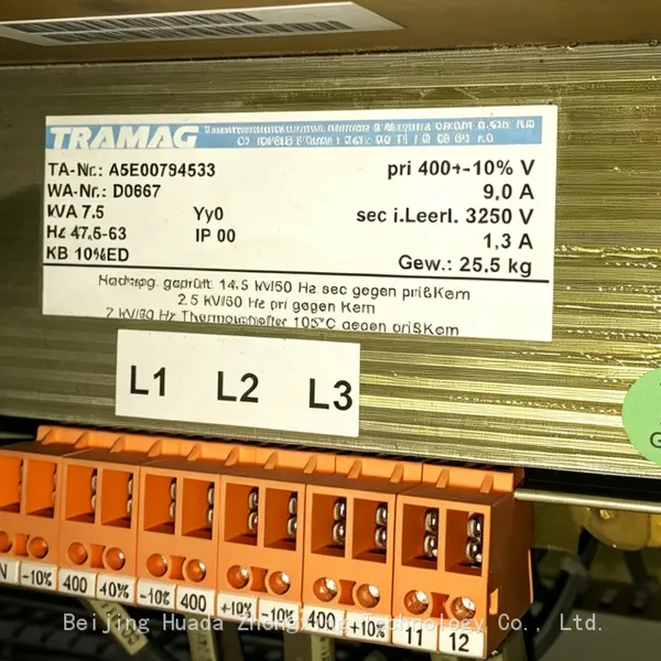6SL3944-6UX03-0AA0︱INNOMOTICS SM150 Precharging Transformer