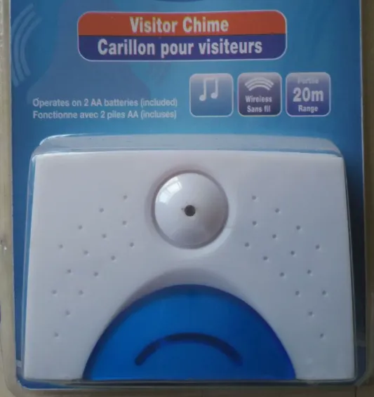 Induction Doorbell, Light-sensing Doorbell/Alarm（Wechat:13510231336）