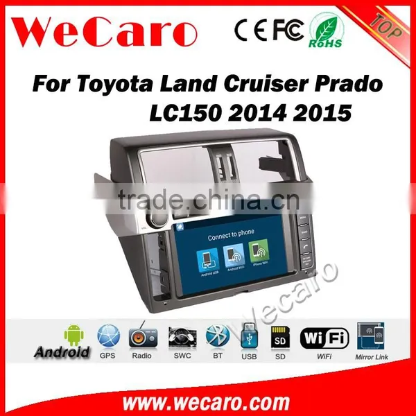 Wecaro WC-TP9007 Android 5.1.1 Car Dvd Player Toyota Prado 2014 2015 2016 Car Gps Navigation System Multimedia Radio Audio photo-2