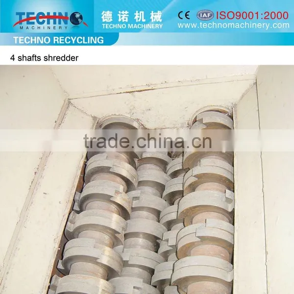 Multi Application Equipment Four Shaft Shredders photo-3