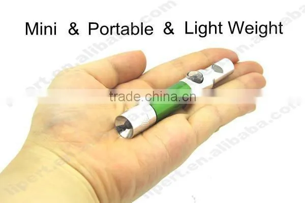 (120180) Promotional Factory Supply Powerful Mini Key Chain Led Flashlight photo-4