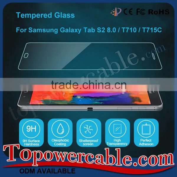 The Best Anti Glare Tablet Screen Protector Buff Ultimate Tempered Glass For Samsung Tab S2 8.0 T710 T715C photo-2