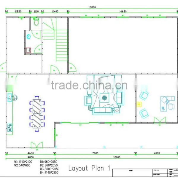 Prefabricated Luxury Villa , Prefab Villa House Design ,prefab Steel Bungalow Quality Choice photo-4
