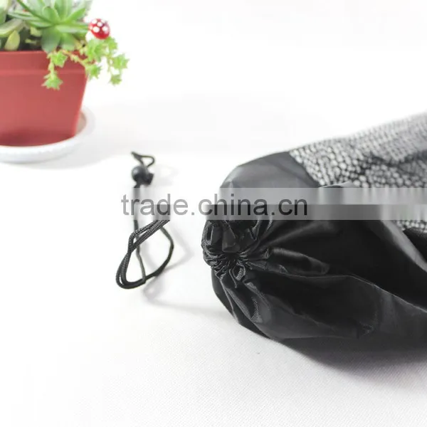 Manufacturer Custom Promotions Polyester Drawstring Mesh Bags photo-3