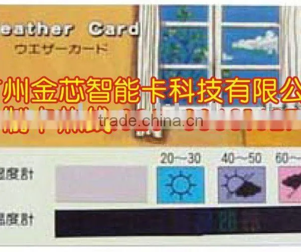 Humidity Card,pvc Card