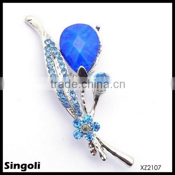 2014 New Navy Bouquet Brooch ,bridal Brooch, Wedding Brooch