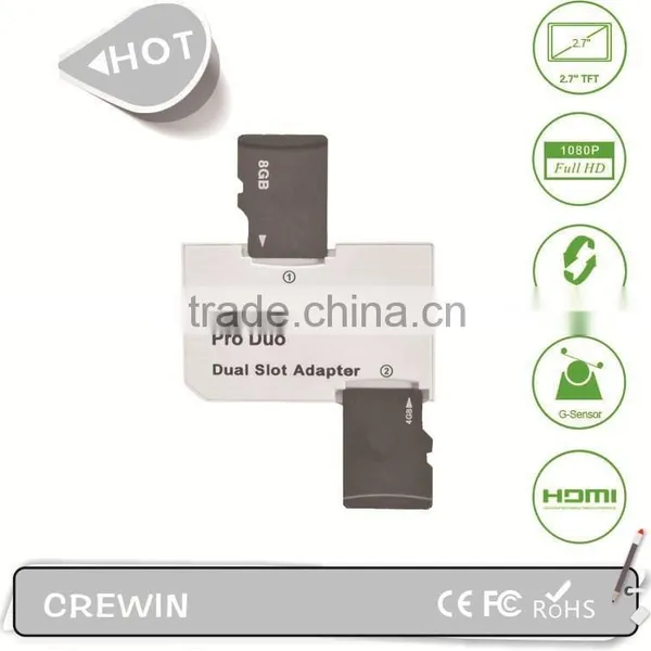Oem High Speed Memory Card tf Card to Memory Stick MS Pro Duo PSP Card Dual 2 Slot Memory Adapter ms Pro Duo Converter photo-2