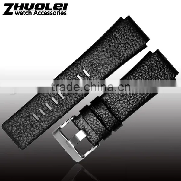 Luxury Real Alligator 28*24mm DS Leather Watch Bracelet Leather Watch Strap photo-5