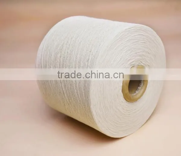 Recycled Cotton Yarn Dyed/ Raw/ Bleached Cotton Blended Knitted Yarn Manufacturer photo-5