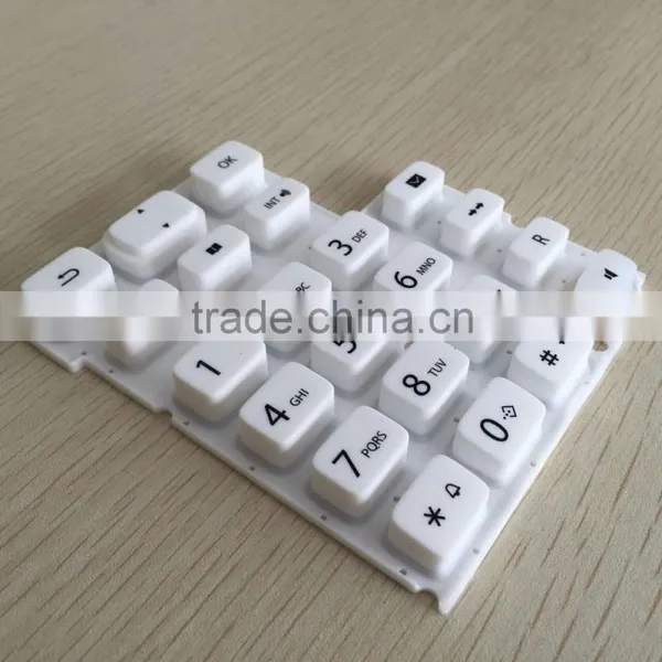 Telephone Set Silicone Keypads