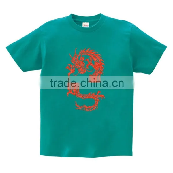 2016 Summer Dragon Personality Custom Design Casual Sport Short Sleeve Men T-shirt photo-5