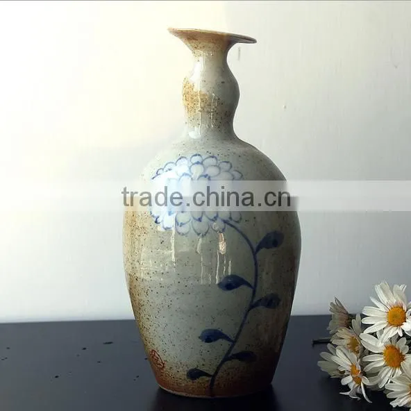 Jingdezhen Blue And White Floret Bottle Hand-Painted HY0013 photo-5