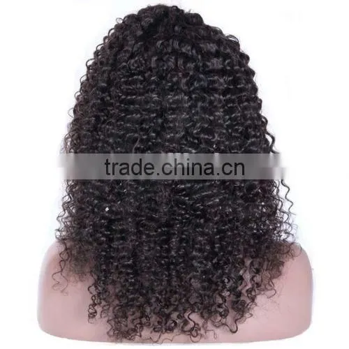 Kinky Curly Braizlian Hair Full Wig Lace Front Wig for Black Women photo-2