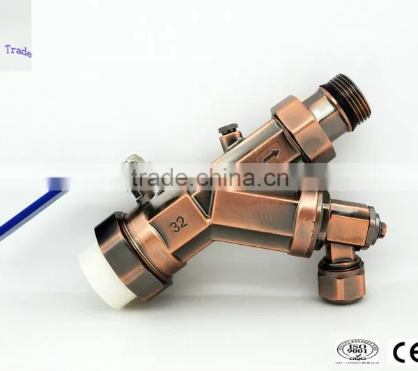 Brass Water Distribution Inlet and Outlet Manifold Without Any Leak Fm3040 photo-2