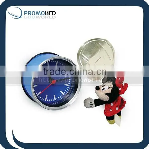 Unique Desk Clock Tin Can Clock