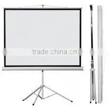 Foldable Tripod Screen for Projector and Easy to Carry