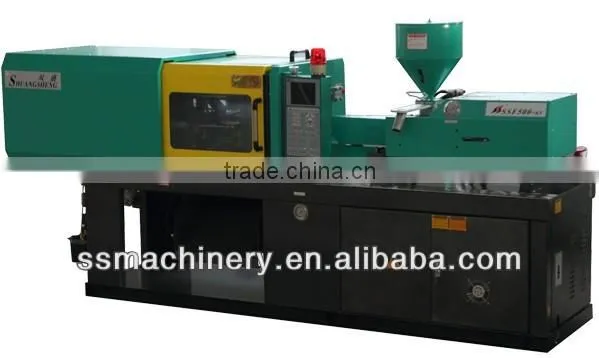 Injection molding machine for plastic tensile test