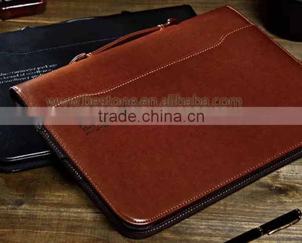 Custom Portable Leather Busines Portfolio photo-4