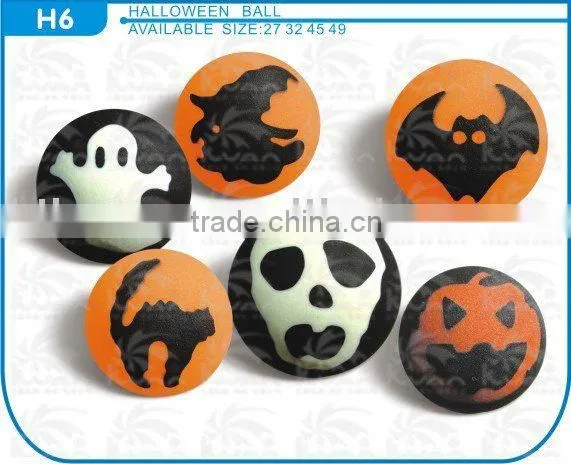 High Bouncing Ball Vending Toys Printed Bouncing Ball Superball