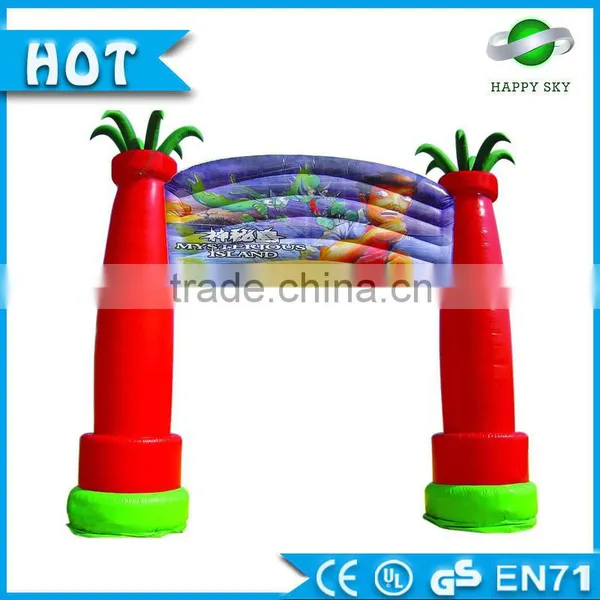2015 New Design Commercial Inflatable Arch,wedding Decoration Inflatable Entrance Archarch Inflatable Slide photo-4