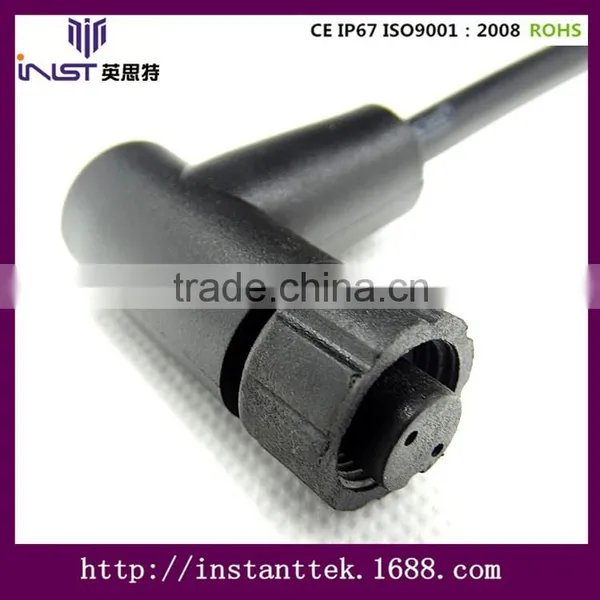 INST M12 90 Degree 2pin Waterproof Connector photo-2