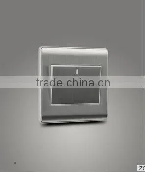 2015 New BS Design 1 Gang 2 Way Round Wall Swithc With Indicator photo-2