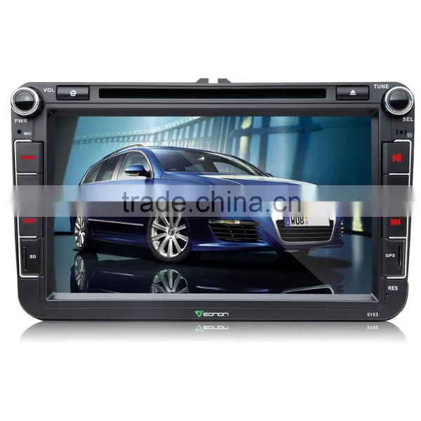 EONON D5153V 8" Digital Touch Screen Car DVD Player With Built-in GPS For Volkswagen/SKODA/SEAT