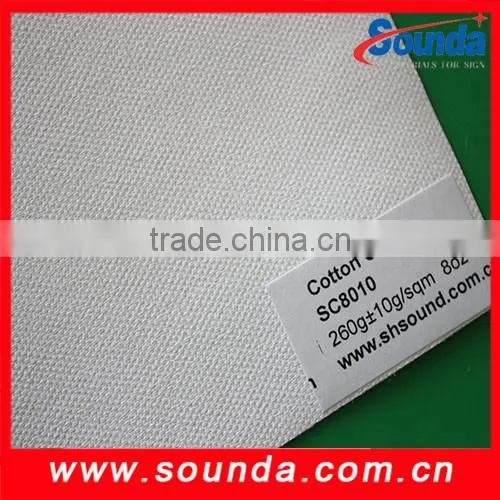 Canvas 100% Cotton Fire Resistant Waterproof Fabric for Industry Use