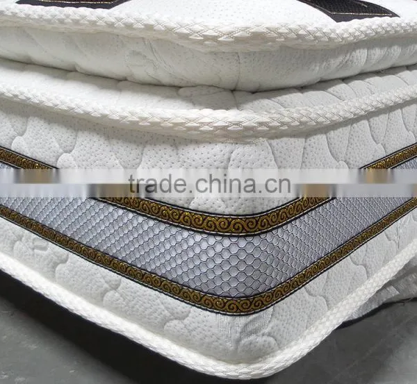 Comfort Bamboo Double Pillow Top Pocket Spring Mattress photo-6