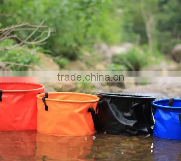 High Quality Custom Logo Collapsible Bucket Foldable Bucket photo-3