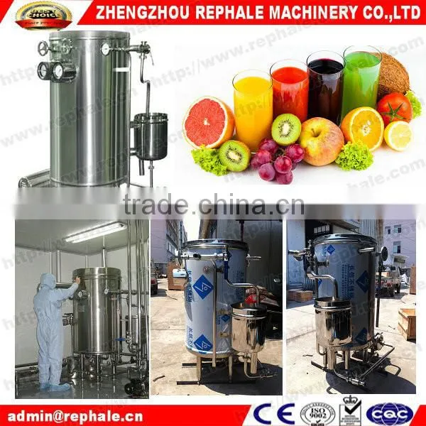 Steam type juice flash pasteurizer machine with stainless steel quality