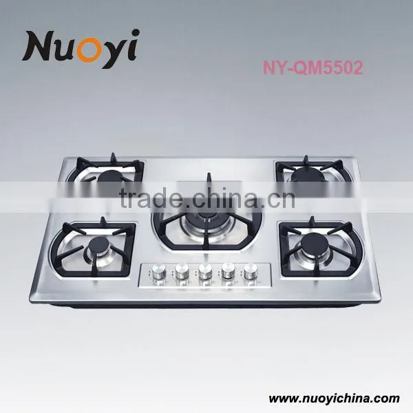 Best Selling Stainless Steel Kitchen Coutertops Gas Stove Valve Price Built-in Hob photo-6