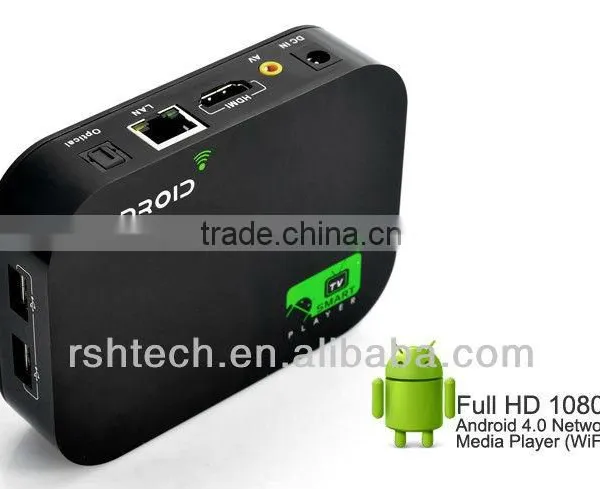 Android 4.0 HD Media Player,Full HD 1080P Smart TV Box,Mini Android TV Box photo-2