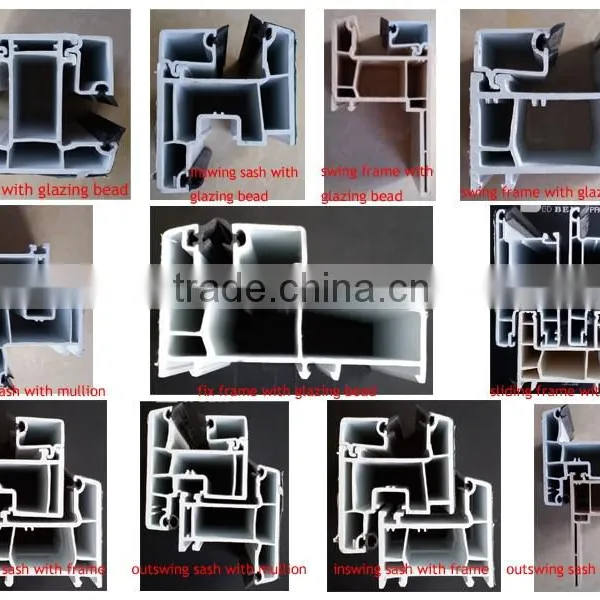 Wood Laminated, International Standard , High-performance Windows&doors Upvc Profiles Manufacturers photo-6