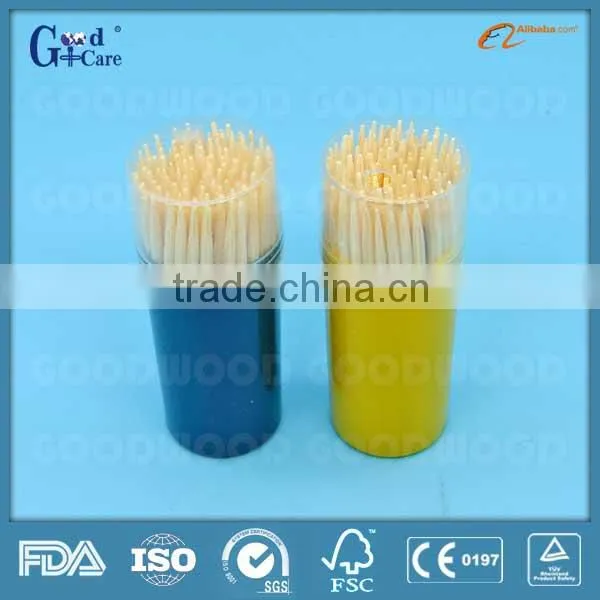 wooden toothpick from birch