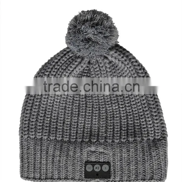 2015 Hot Sale Good Quality Fashion Skiing Hat Wireless Headphone /Skiing Beanie photo-2