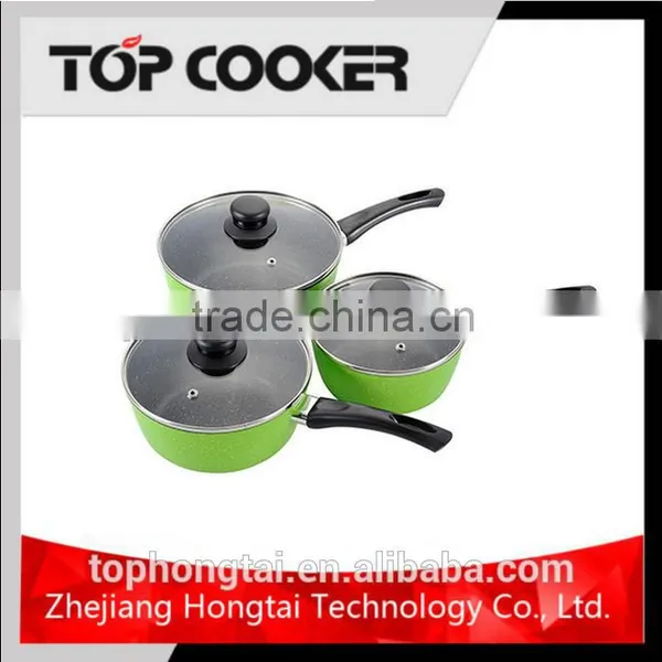 Healthy Marble Coating Non Stick Milk Pan Sets photo-2
