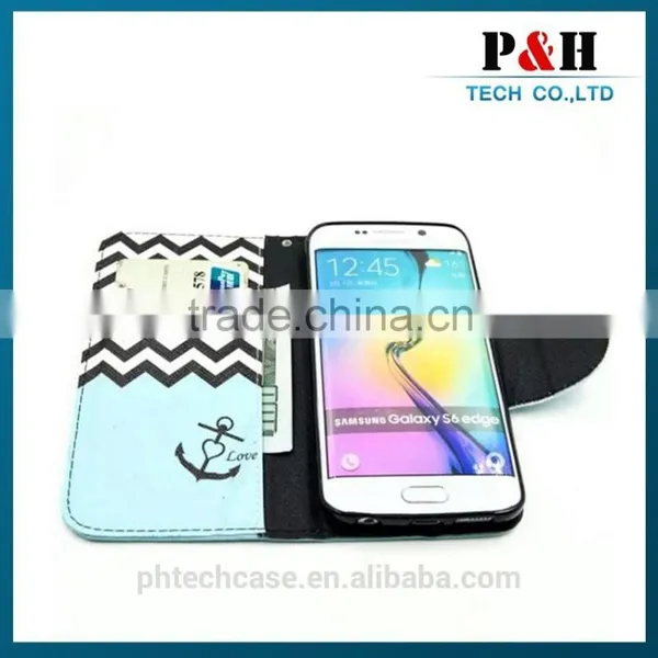 Number One Design Leather Case for Samsung s6 photo-3
