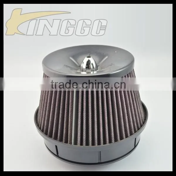 Universal Plastic Cold Air Intake Louver Auto Air Filter photo-2