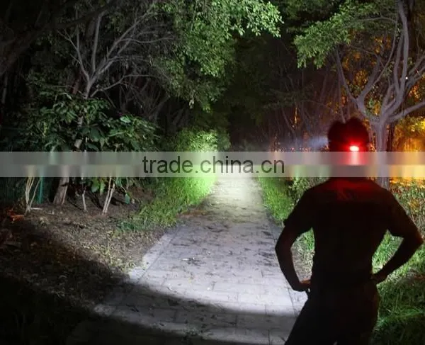 A-OK Newest High Power 3 Aaa Battery Powered Led Head Lamp With Led Headlamp Flood and Spot Function photo-2